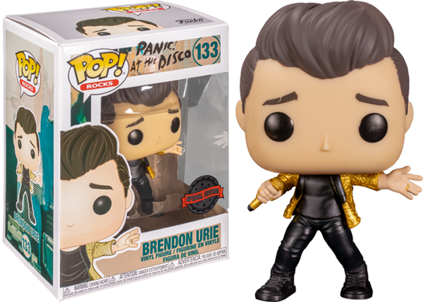 Brendon Urie Funko Pop Special Edition Exclusive Near Mint