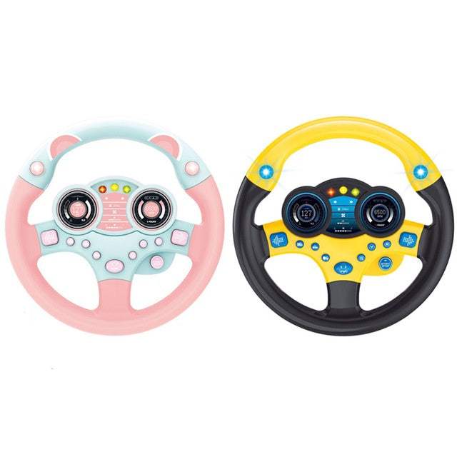 Co-Pilot Simulation Steering Wheel Toy | Pretend Play