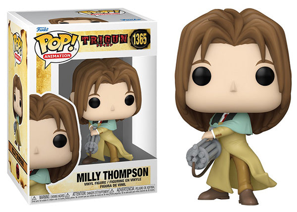 Milly Thompson Trigun Funko Pop Figure With PopShield