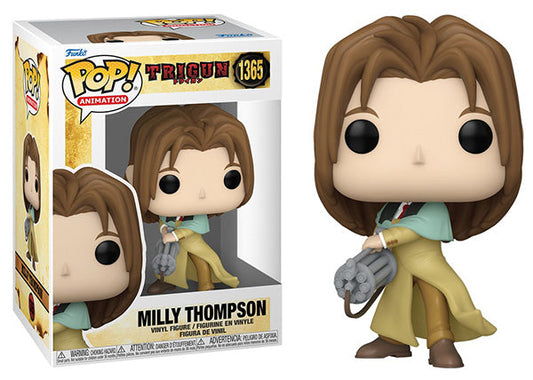 Milly Thompson Trigun Funko Pop Figure With PopShield