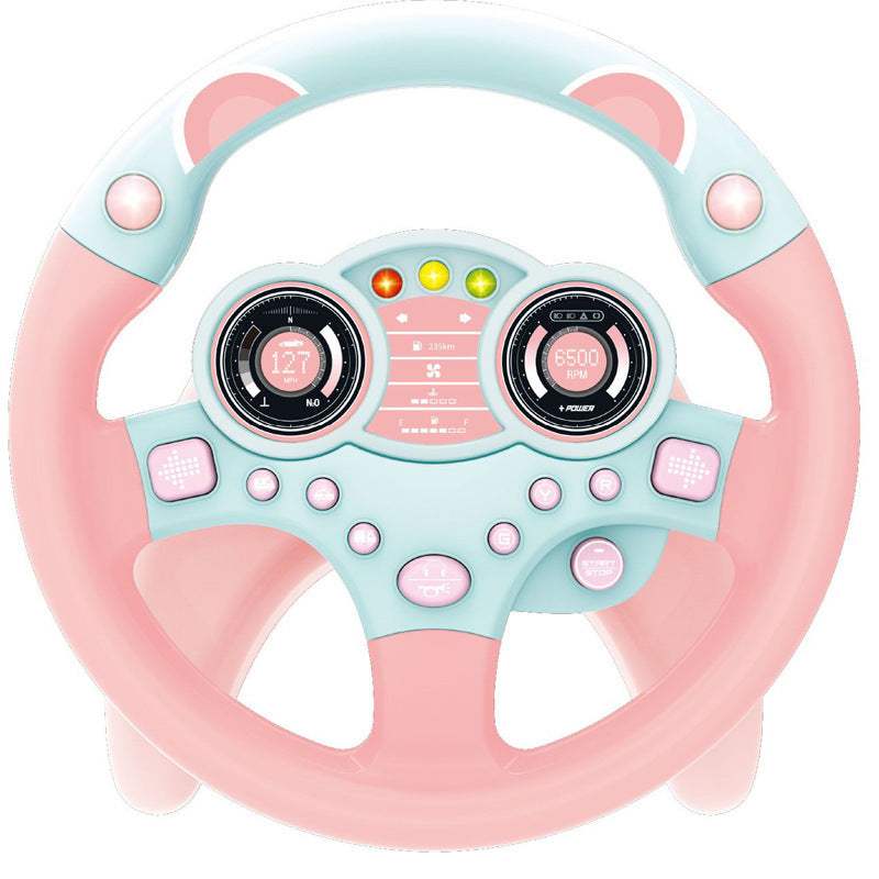 Co-Pilot Simulation Steering Wheel Toy | Pretend Play