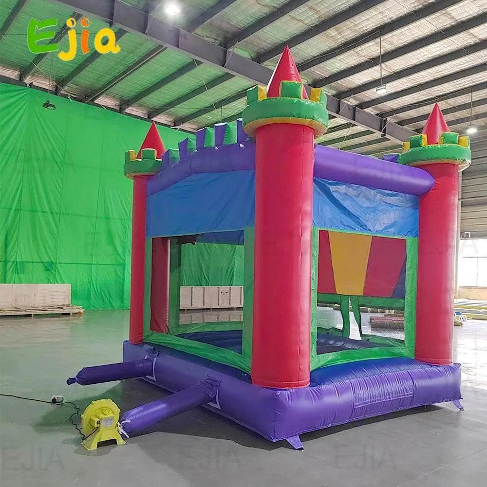  13FT-4m Rainbow Bouncy Castle Play Yard Inflatable Bouncer -  ToylandEU™