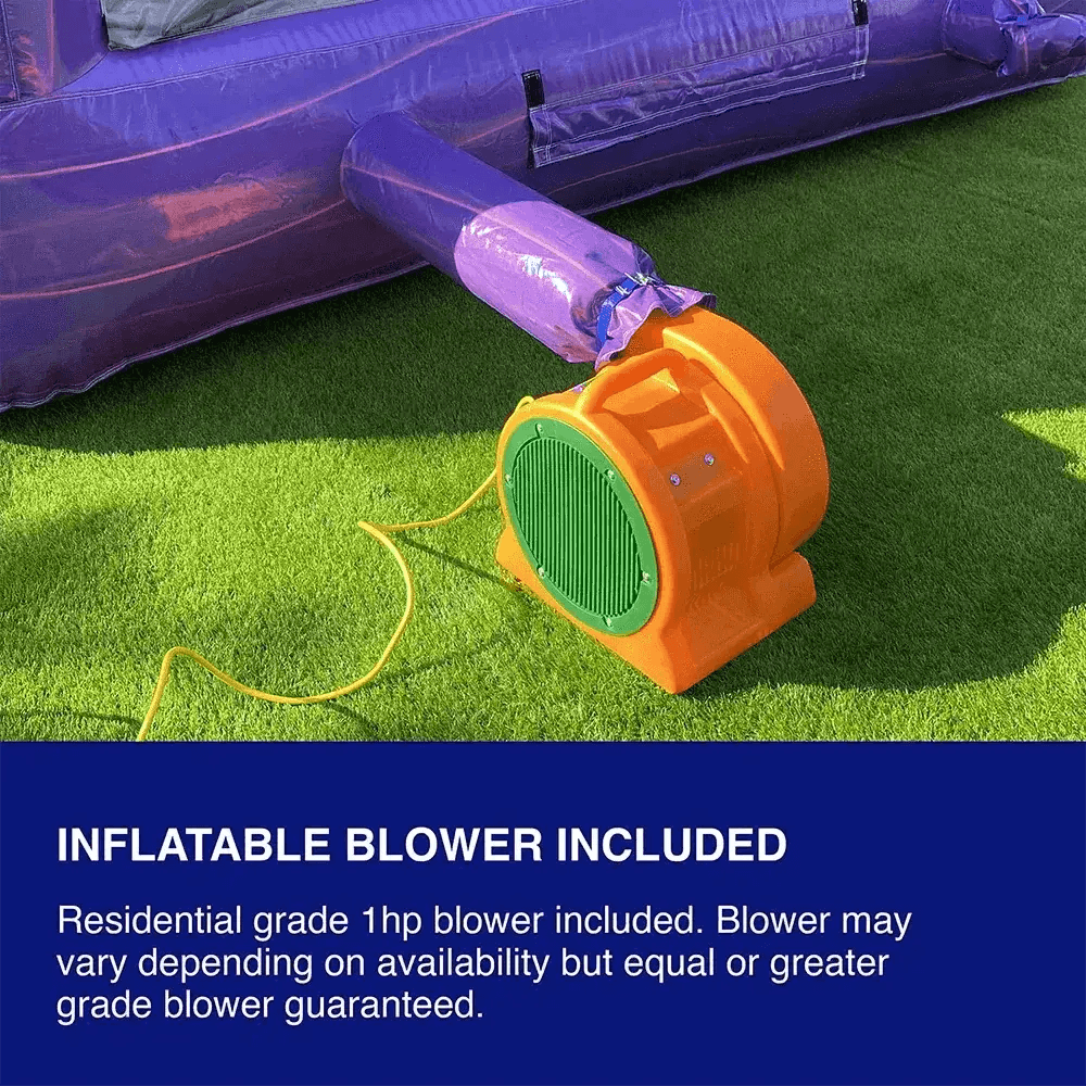  13FT-4m Rainbow Bouncy Castle Play Yard Inflatable Bouncer -  ToylandEU™