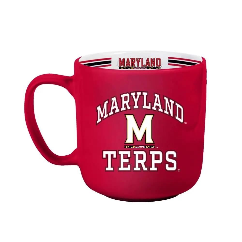 Maryland Terrapins Coffee Mug 15oz Stripe Design