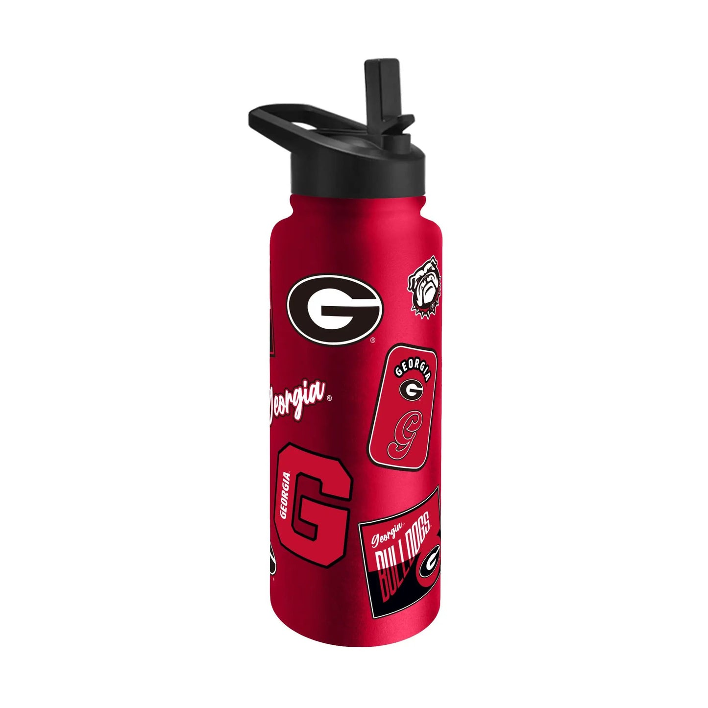 Georgia Bulldogs Quencher Bottle 34oz Stainless Steel Dreamweave
