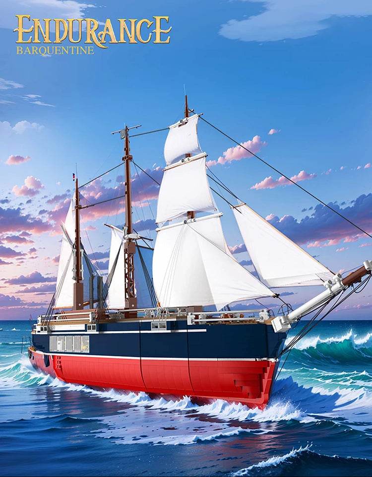 1424PCS Black Pirate Ship Building Blocks Skeleton Ghost Boat - ToylandEU