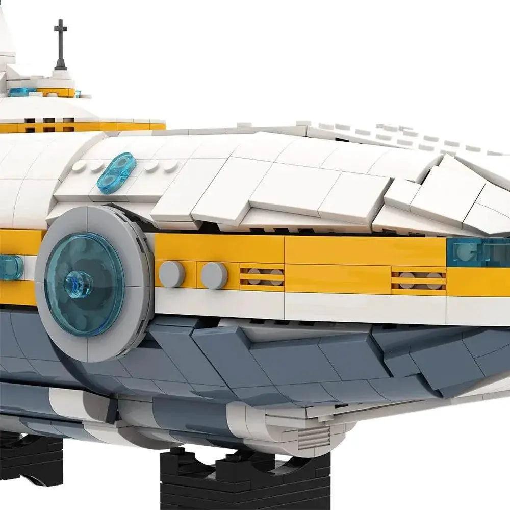  1438PCS MOC Deep Sea Subnautica Sailing Warship Model Bricks Building Bricks MOC -  ToylandEU™