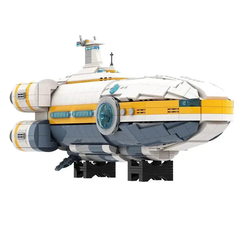  1438PCS MOC Deep Sea Subnautica Sailing Warship Model Bricks Building Bricks MOC -  ToylandEU™