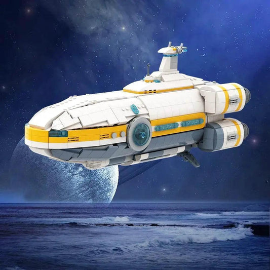  1438PCS MOC Deep Sea Subnautica Sailing Warship Model Toys Building Bricks MOC -  ToylandEU™