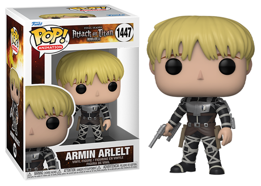 Armin Arlelt Attack On Titan Funko Pop Figure Near Mint
