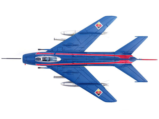 Mikoyan-Gurevich MiG-19S Farmer C Fighter Aircraft | 1/72 Diecast Aircraft Model | Panzerkampf | 1 Staffel/JG-3. Preschen. Series