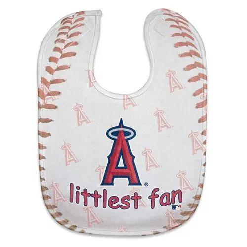 Los Angeles Angels Baby Bib Full Color Mesh Style