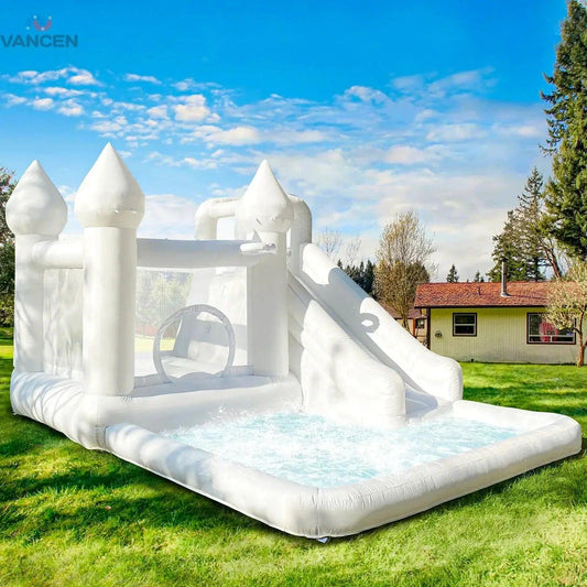  14Ft SpireTop Inflatable Bounce House With Slide Durable -  ToylandEU™