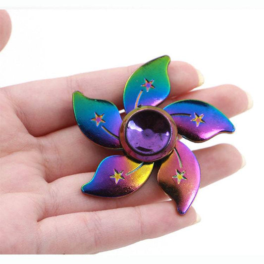 Zinc Alloy Electroplated Fingertip Spinning Top | Metal | Sensory Toys