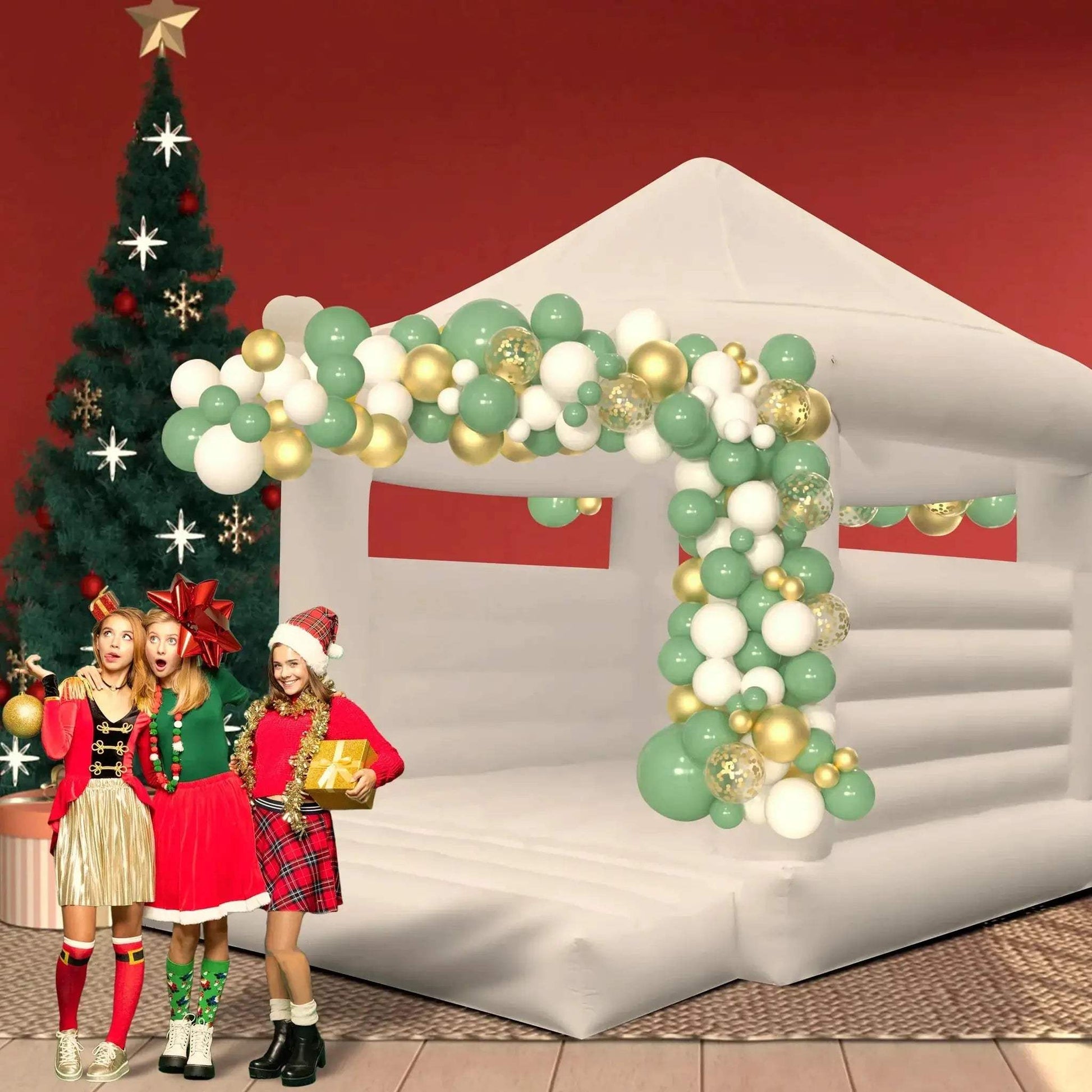 14ft Inflatable Trampoline Castle for Kids Commercial Grade - ToylandEU