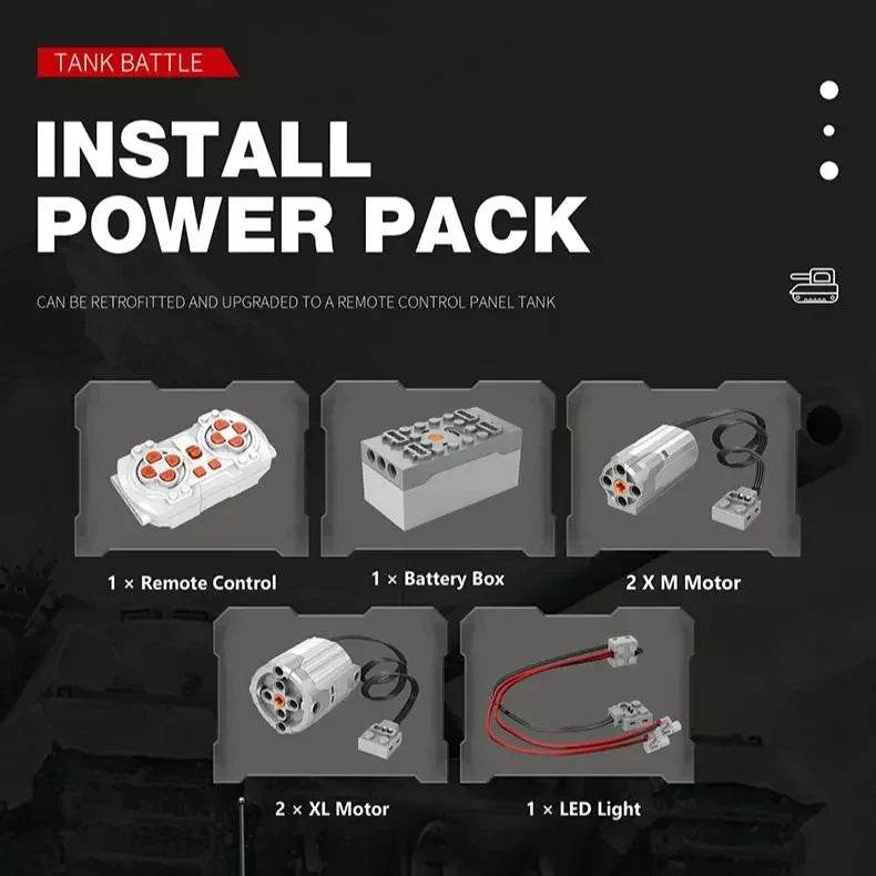 1516PCS Military Tank Building Blocks for Kids Remote Control - ToylandEU