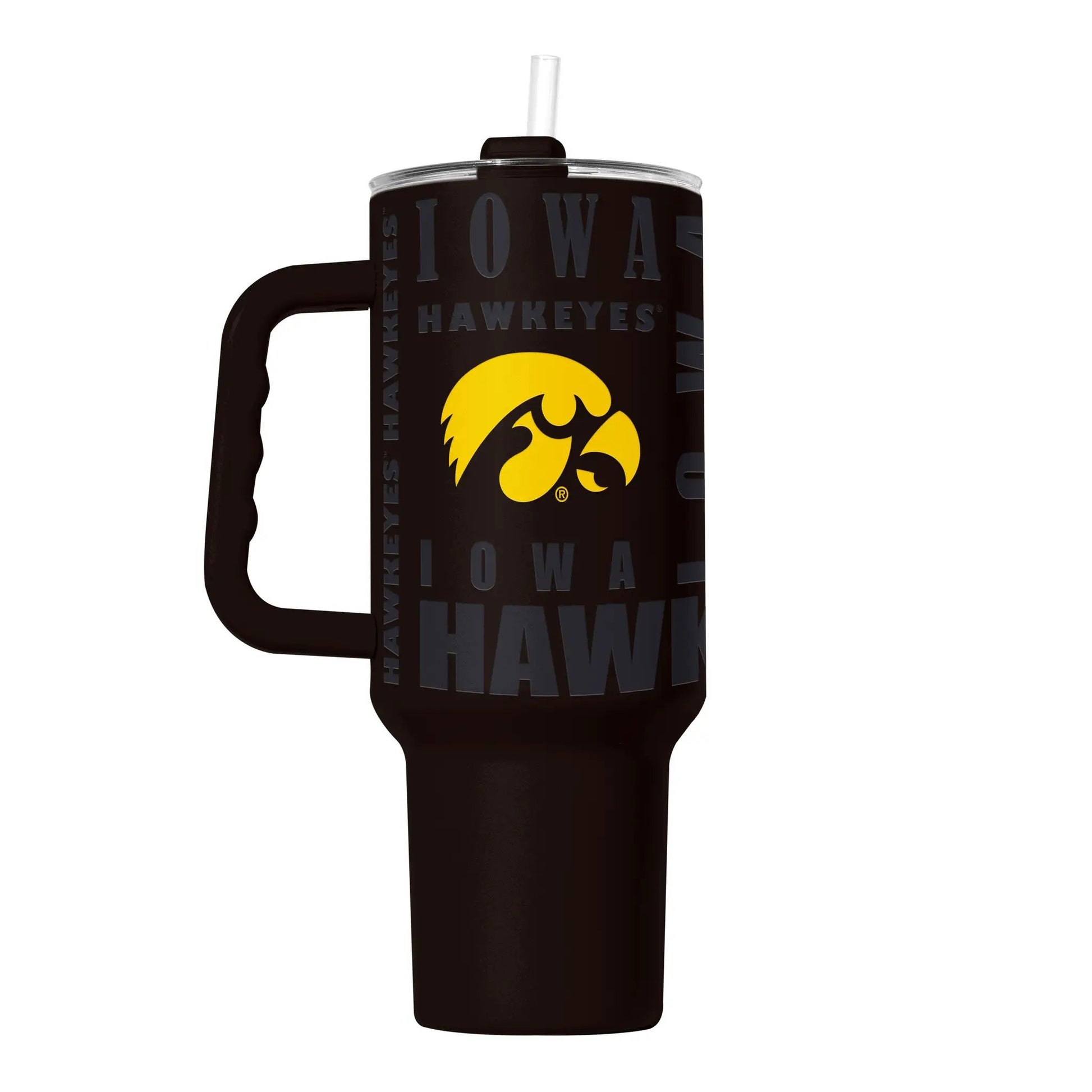 Iowa Hawkeyes Tumbler 40oz Powder Coat Replay