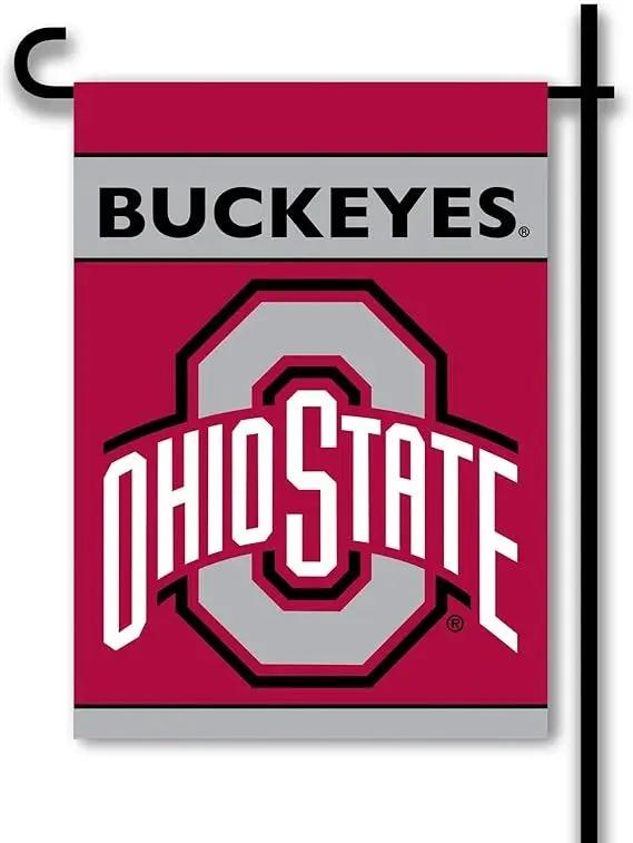 Ohio State Buckeyes Garden Flag BSI