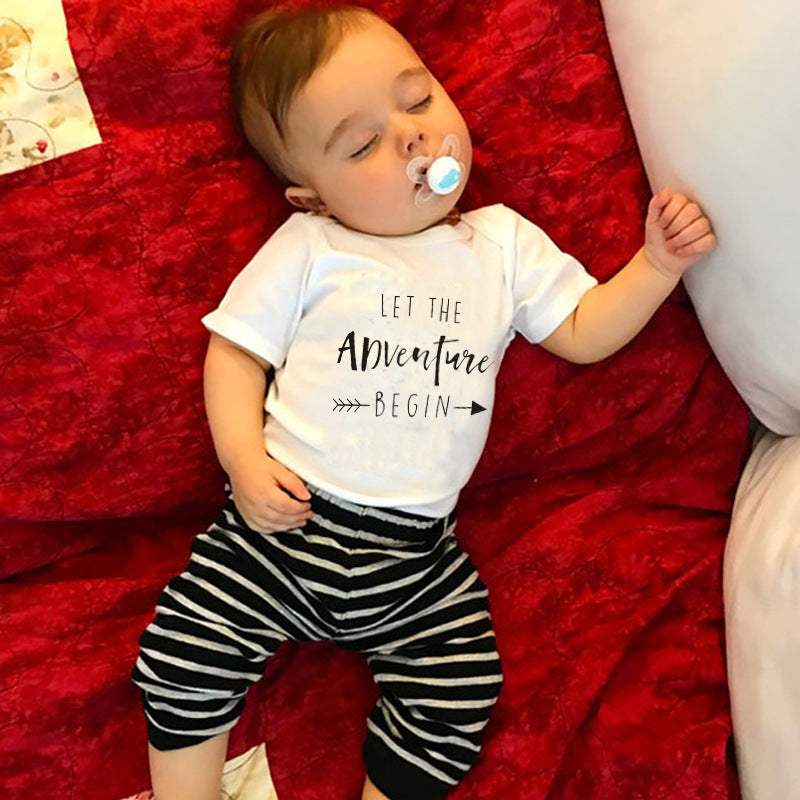 Baby 3D Print Romper | 100% Cotton | Class A Safety