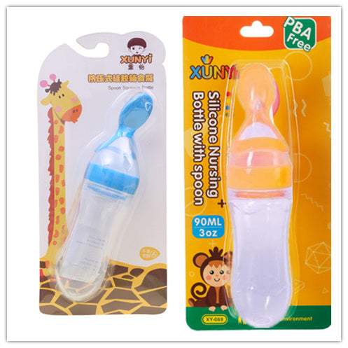 Silicone Baby Bottle | Wide Mouth Nipple, 9 Oz