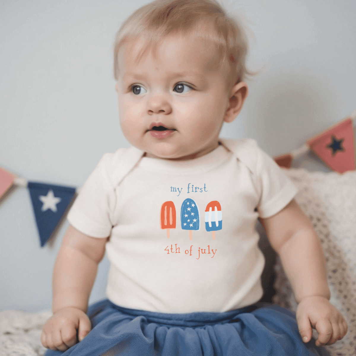 Popsicles Graphic Bodysuit | Organic Cotton | Baby