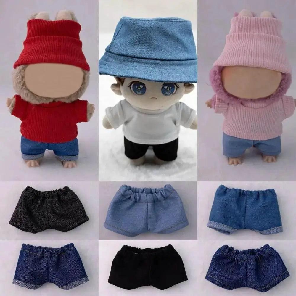  15cm Doll Trousers Cute Labubu Jeans Plush Doll Outfit -  ToylandEU™