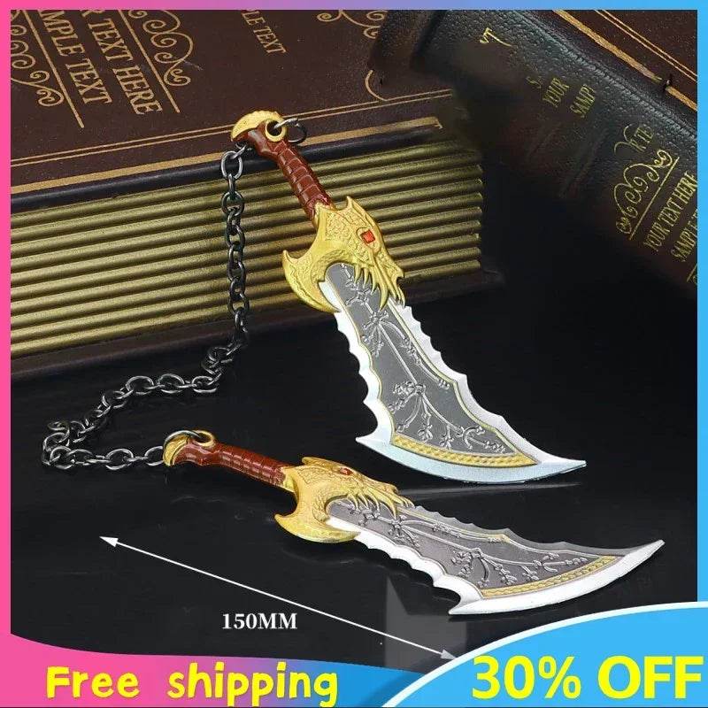 15cm God of War Game Metal Weapon Model Ragnarok Kratos Sword - ToylandEU