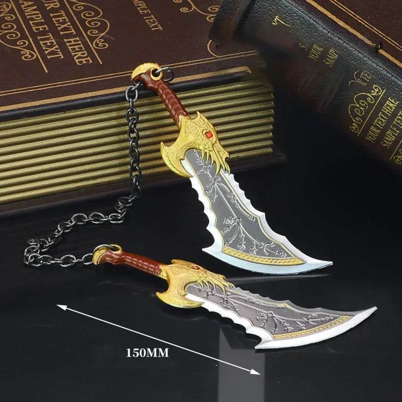 15cm God of War Game Metal Weapon Model Ragnarok Kratos Sword - ToylandEU