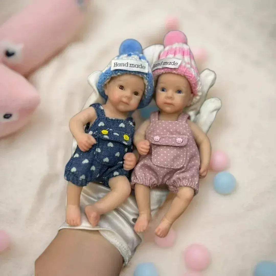 15cm Mini Silicone Doll Washable With Lifelike Soft Touch - ToylandEU