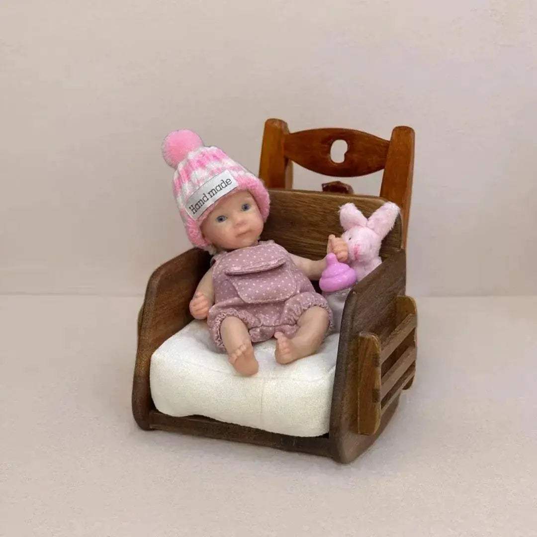 15cm Mini Silicone Doll Washable With Lifelike Soft Touch - ToylandEU