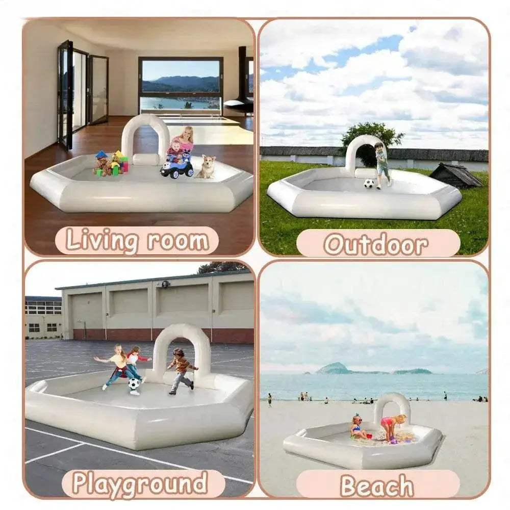  16.5FT Inflatable Go Kart Race Track for Kids Outdoor -  ToylandEU™