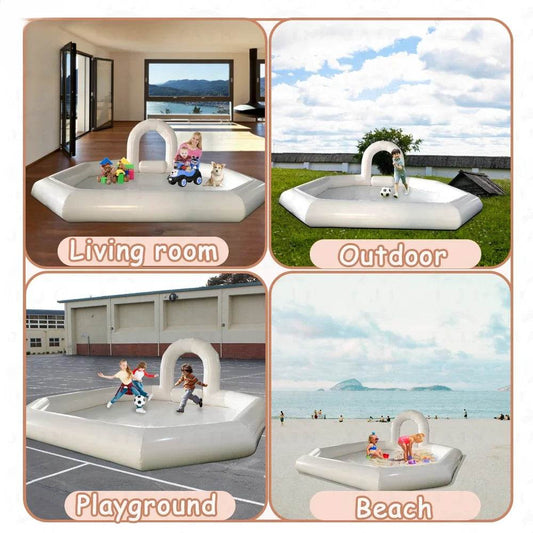 16.5FT Large Inflatable Go Kart Race Track for Kids Outdoor - ToylandEU