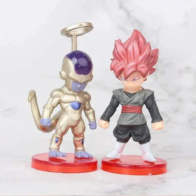 16 Pcs Set Dragon Ball Super Son Goku Gohan Vegeta Broly Piccolo Majin Buu Action Anime Figurine Mini Figures - ToylandEU