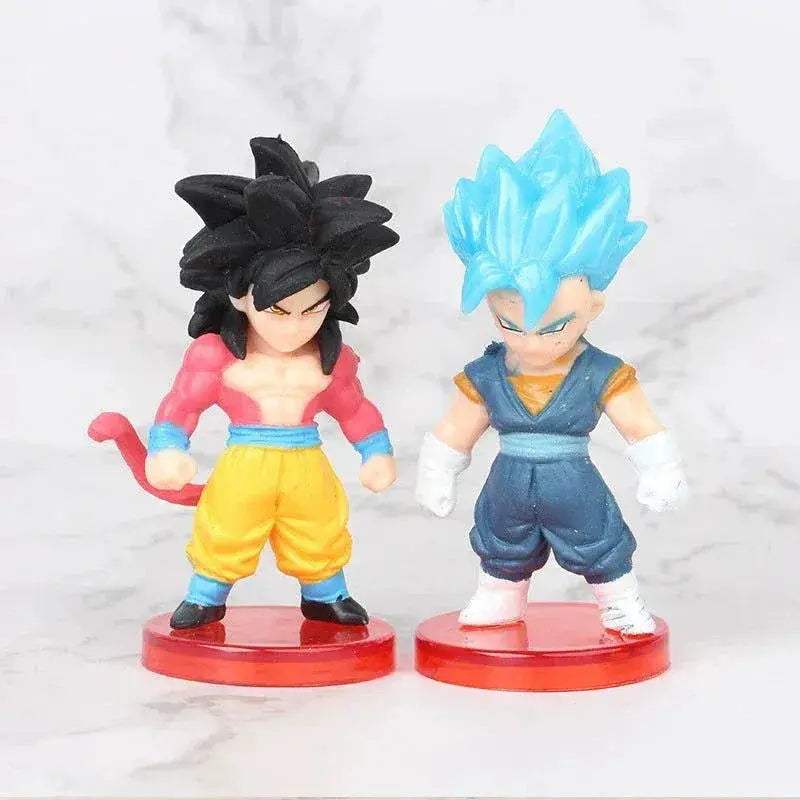 16 Pcs Set Dragon Ball Super Son Goku Gohan Vegeta Broly Piccolo Majin Buu Action Anime Figurine Mini Figures - ToylandEU