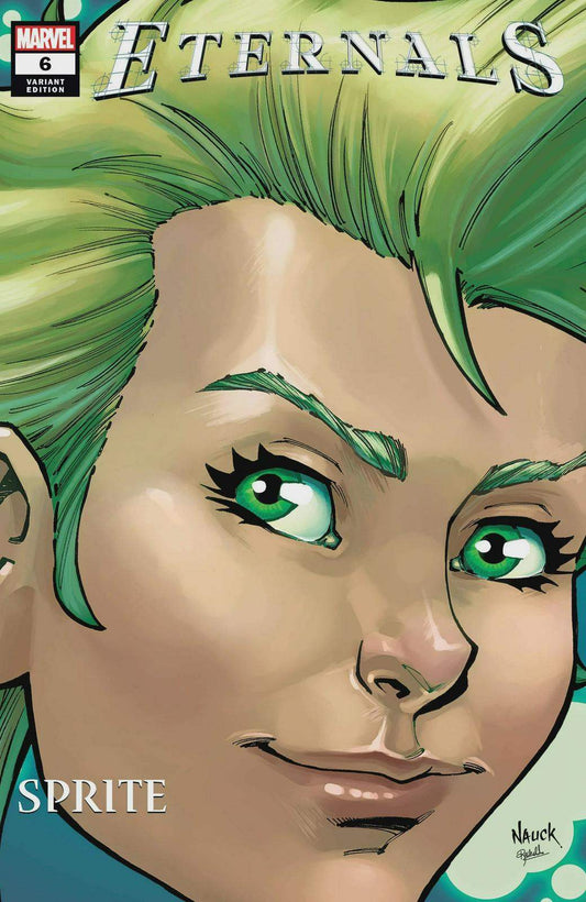 Eternals Comic Book | Issue 6 Nauck Headshot Variant | Rated T Plus