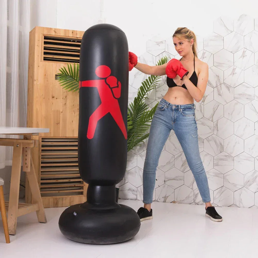 160cm Inflatable Boxing Bag For Home Fitness And Stress Relief - ToylandEU