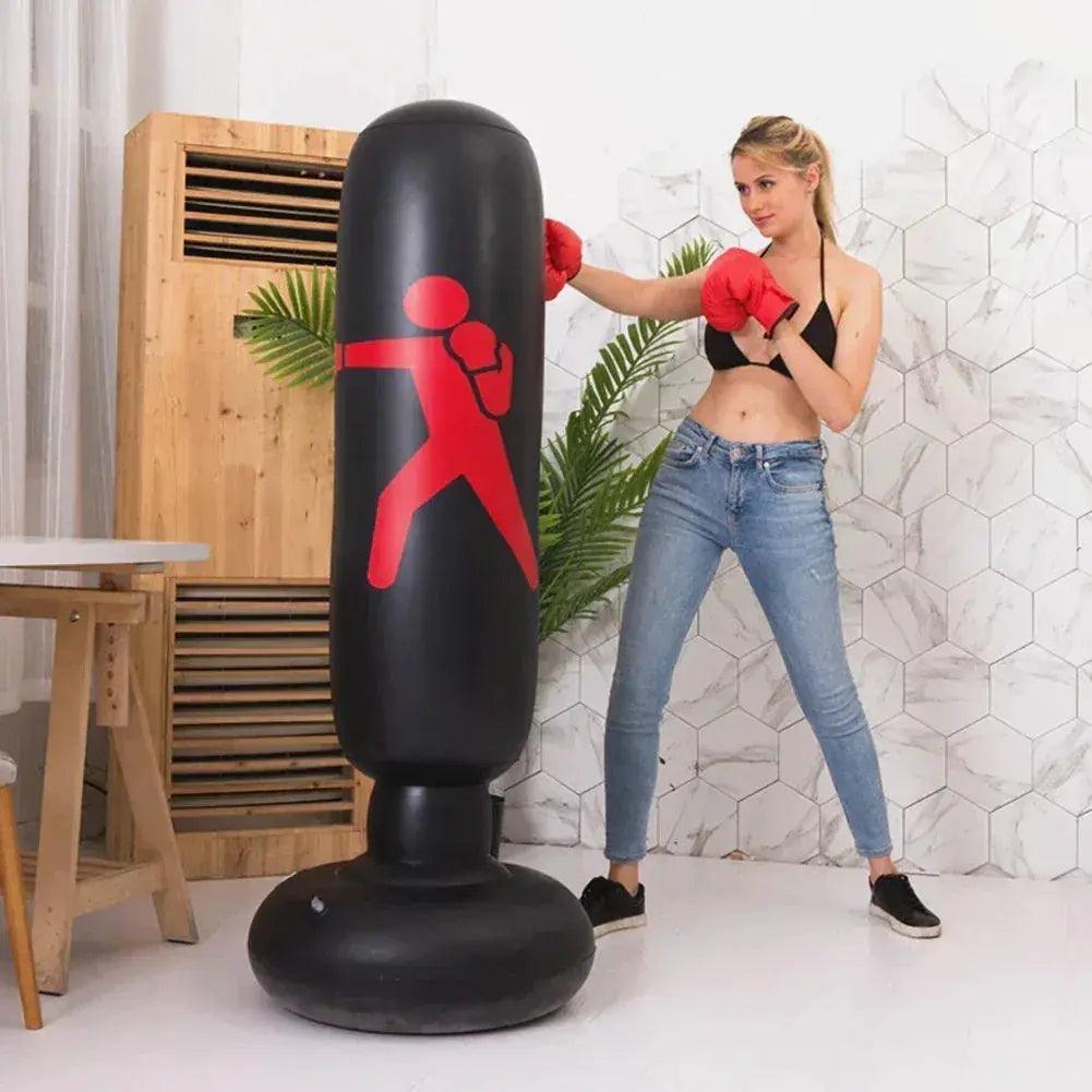  160cm Inflatable Boxing Bag For Home Fitness Stress Relief -  ToylandEU™