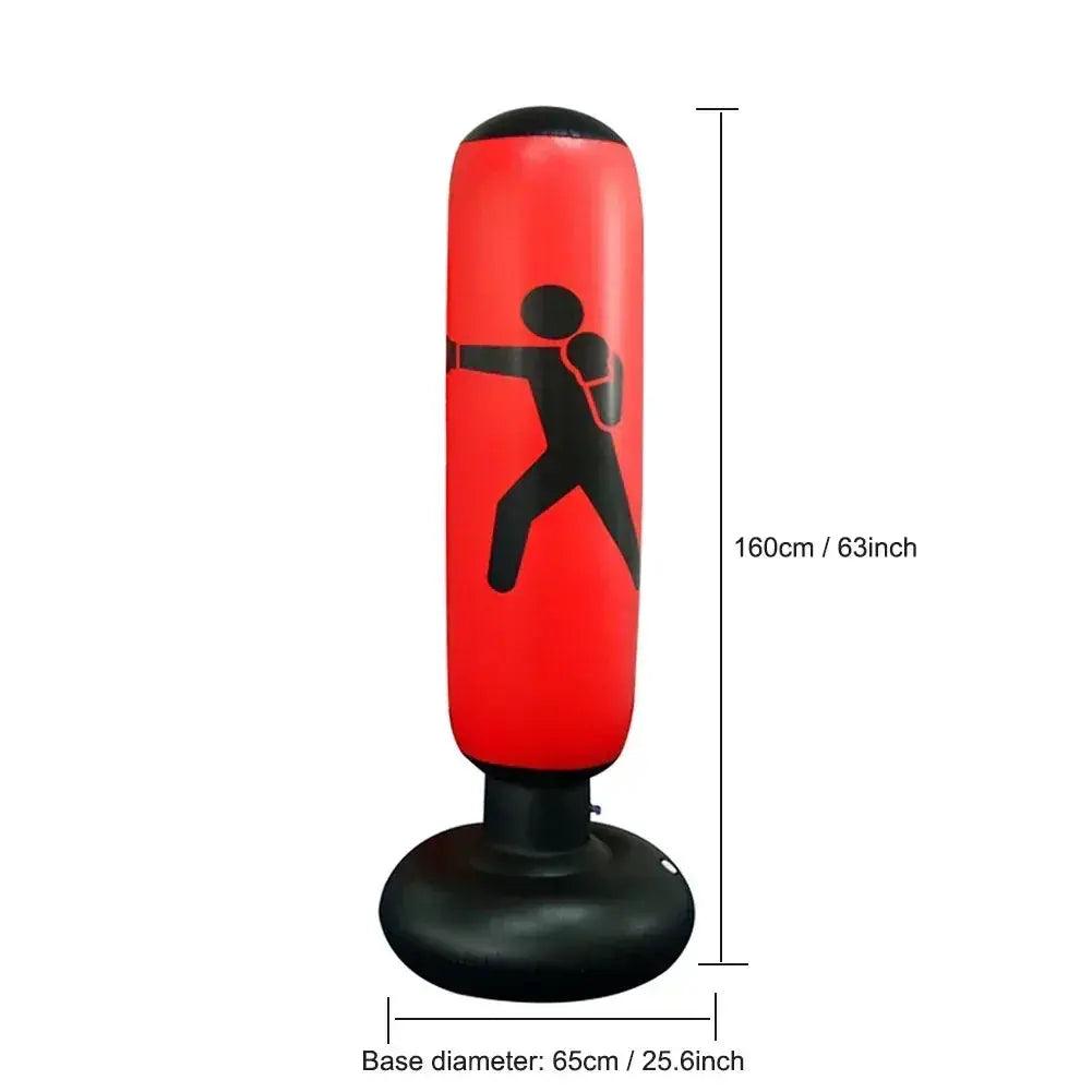 160cm Inflatable Boxing Bag For Home Fitness Stress Relief -  ToylandEU™