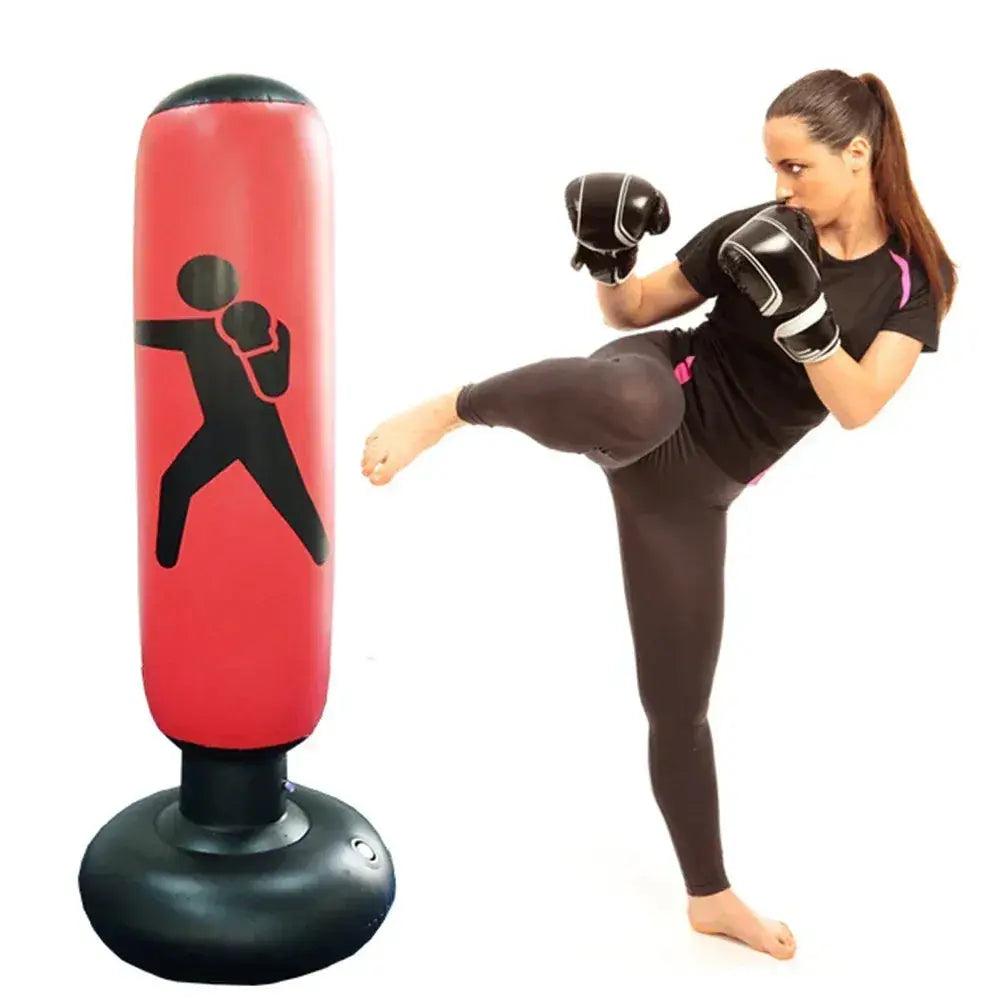  160cm Inflatable Boxing Bag For Home Fitness Stress Relief -  ToylandEU™