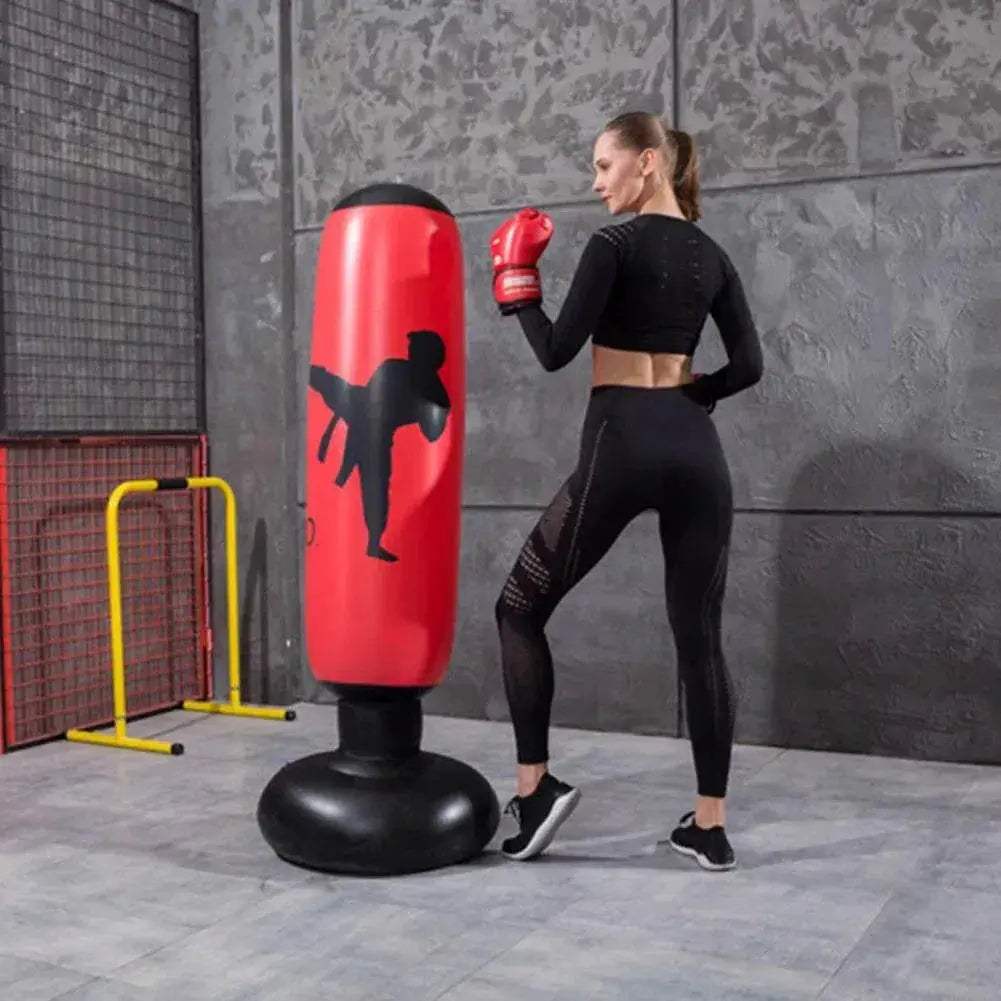 160cm Inflatable Boxing Bag With Water Base For Home Gym - ToylandEU