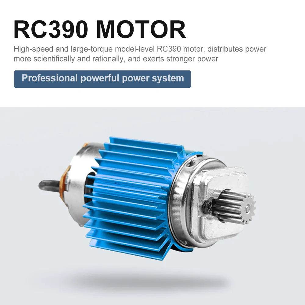 16102 1:16 Rc Car With Led Light 4WD 50km/h High Speed Drift Vehicle - ToylandEU