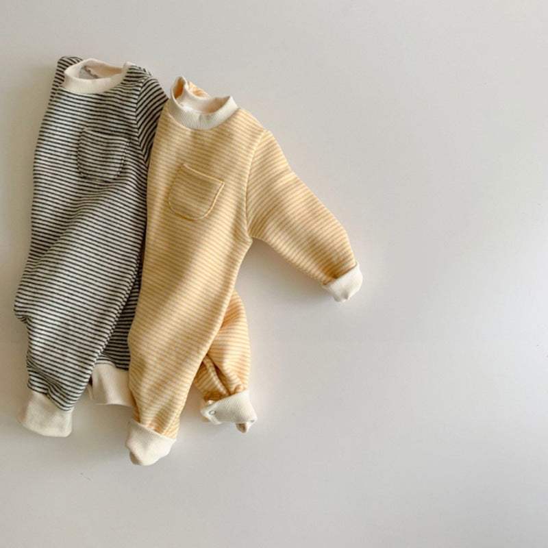 Baby Striped Outdoor Jumpsuit | Cotton | Baby & Children's One-Pieces