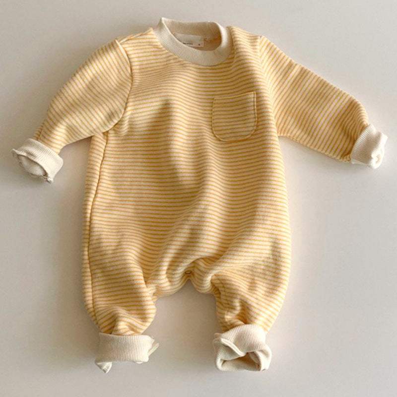 Baby Striped Outdoor Jumpsuit | Cotton | Baby & Children's One-Pieces