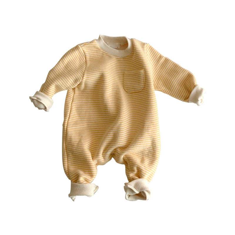 Baby Striped Outdoor Jumpsuit | Cotton | Baby & Children's One-Pieces