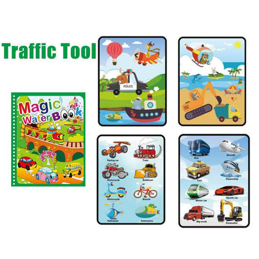 Reusable Magic Water Painting Book | Ages 3+