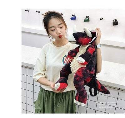 Simulation Big Dinosaur Plush Backpack | Cartoon