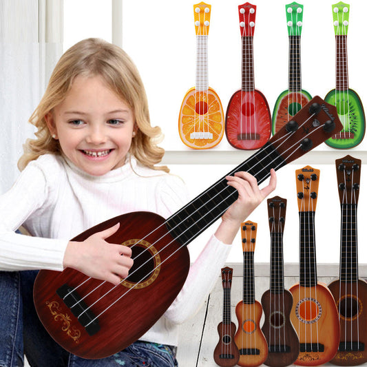 Retro Ukulele Musical Toy for Children's Music Interest Training - ToylandEU