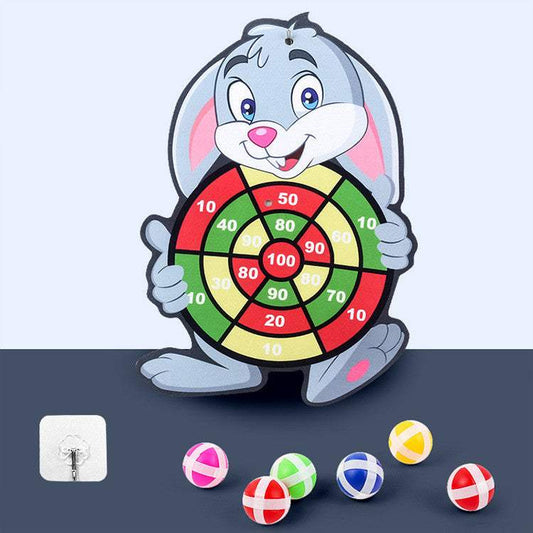 Sticky Ball Dart Board Game | Cartoon, Plush