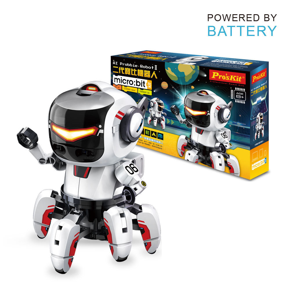 Smart Science Toys Baobi Robot - Voice-Controlled Music and Battery-Powered Toyland EU