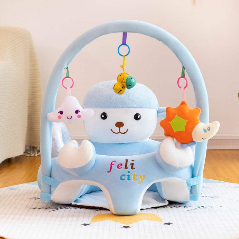 Shopping Basket Plush Baby Learn-To-Sit Chair | Play Sofas